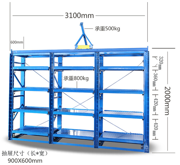 重型模具貨架